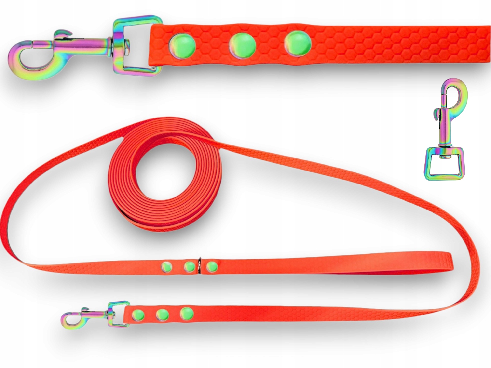 Vodítko Měkké Tréninkové Poutko Biothane Pvc Hexa Pro Psa 10 M 16 MM