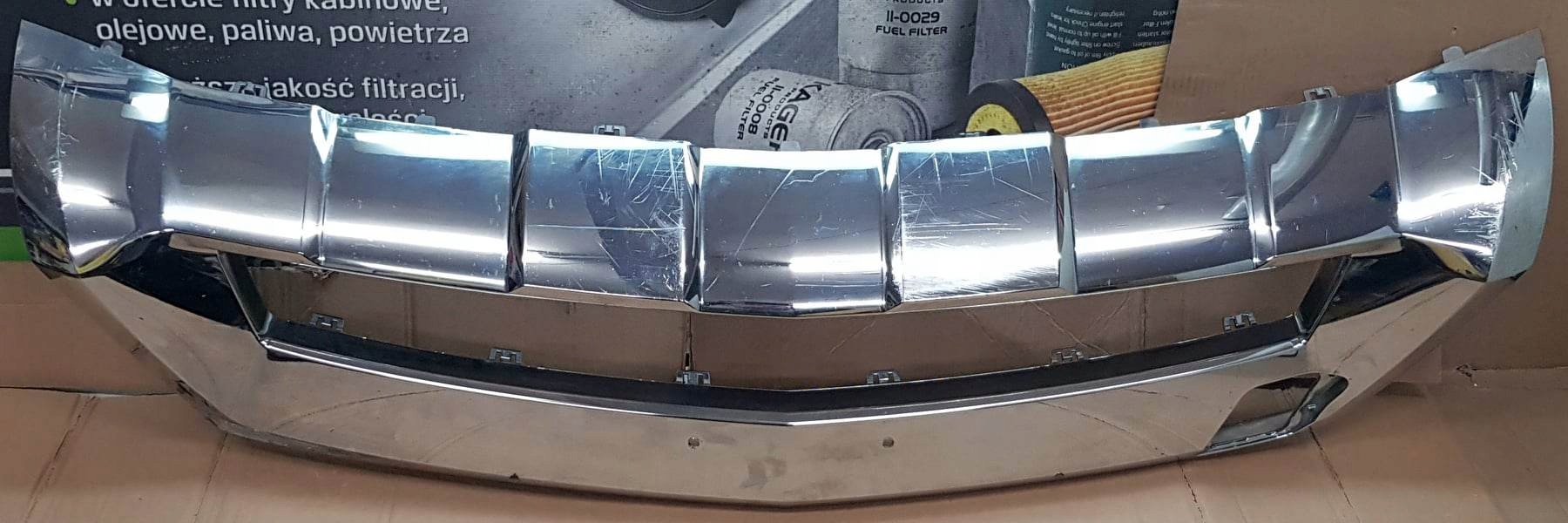 MERCEDES GLE W166 AMG SPOILER ZDERZAKA PRZÓD CHROM