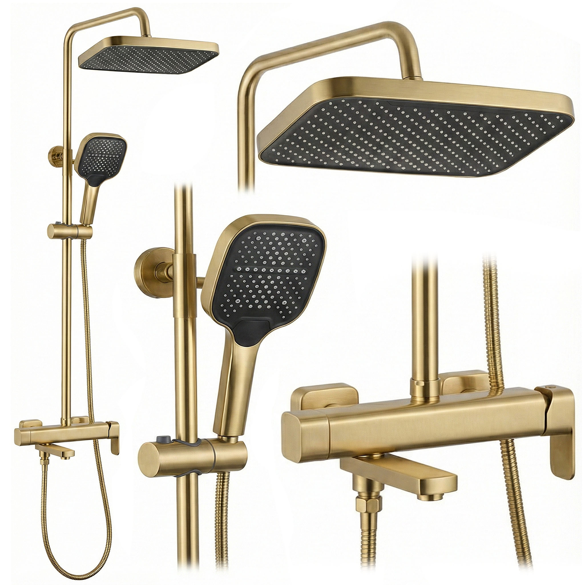 Sada Na Kreslenie Rea Arlo Zlatá Brúsená Nástenná Striekacia Súprava