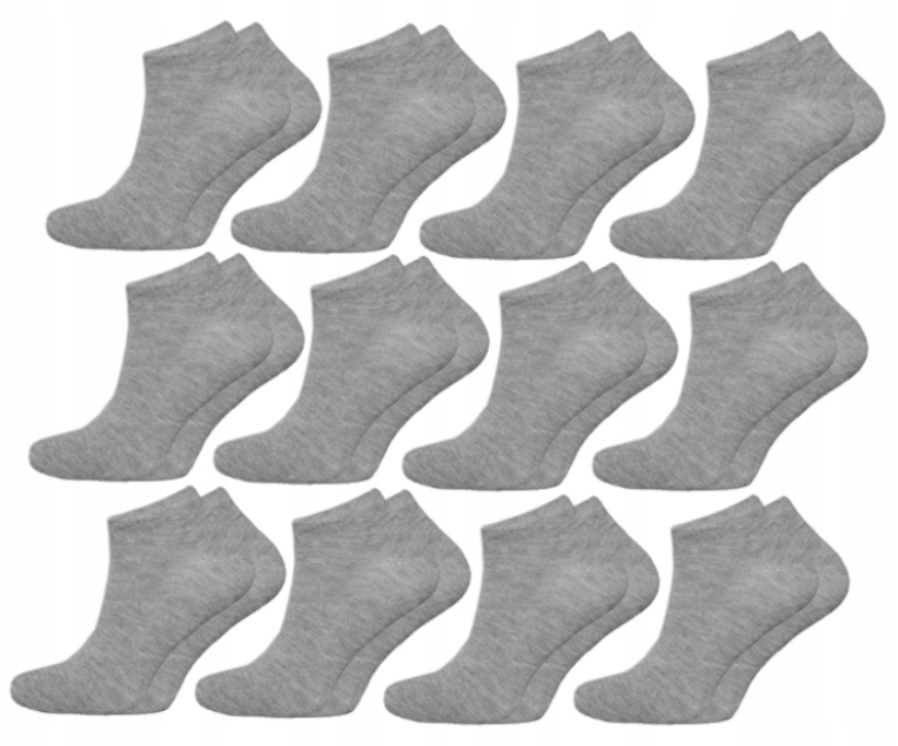 

12x Skarpetki niskie stopki Bambusowe rozm 40-43