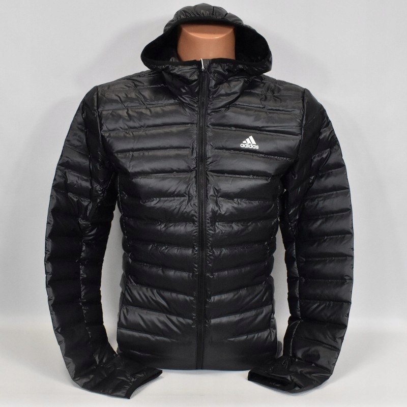 Pánská péřová bunda Adidas Varilite Hooded Jacket