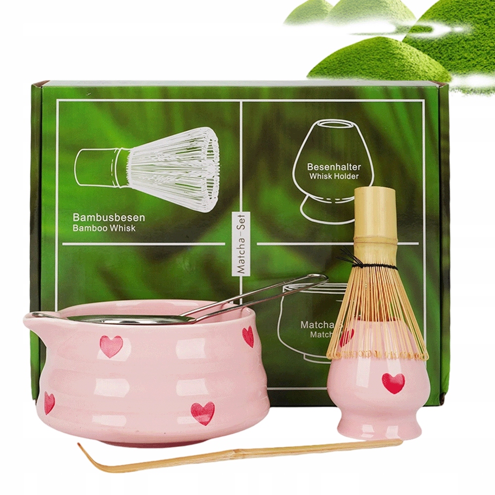 5KS Sada Na Ruční Čaj Matcha Startovací Sada Pro Mletou Matchu