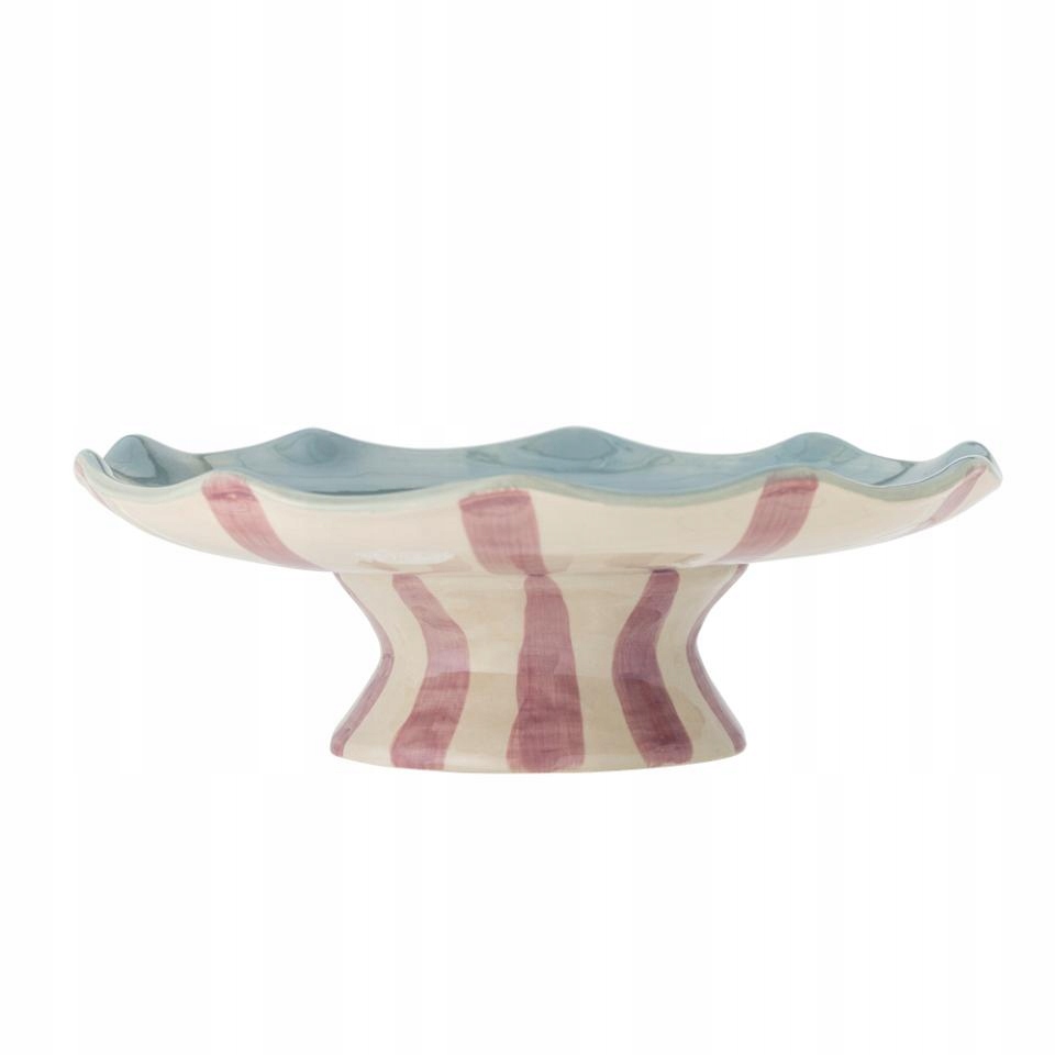 Bloomingville Willa Podnos na noze na dort 28 cm Růžová