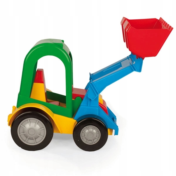 TRAKTOR-ŁADOWARKA FARMER Z PRZYCZ NA KONIA Wader Model wader