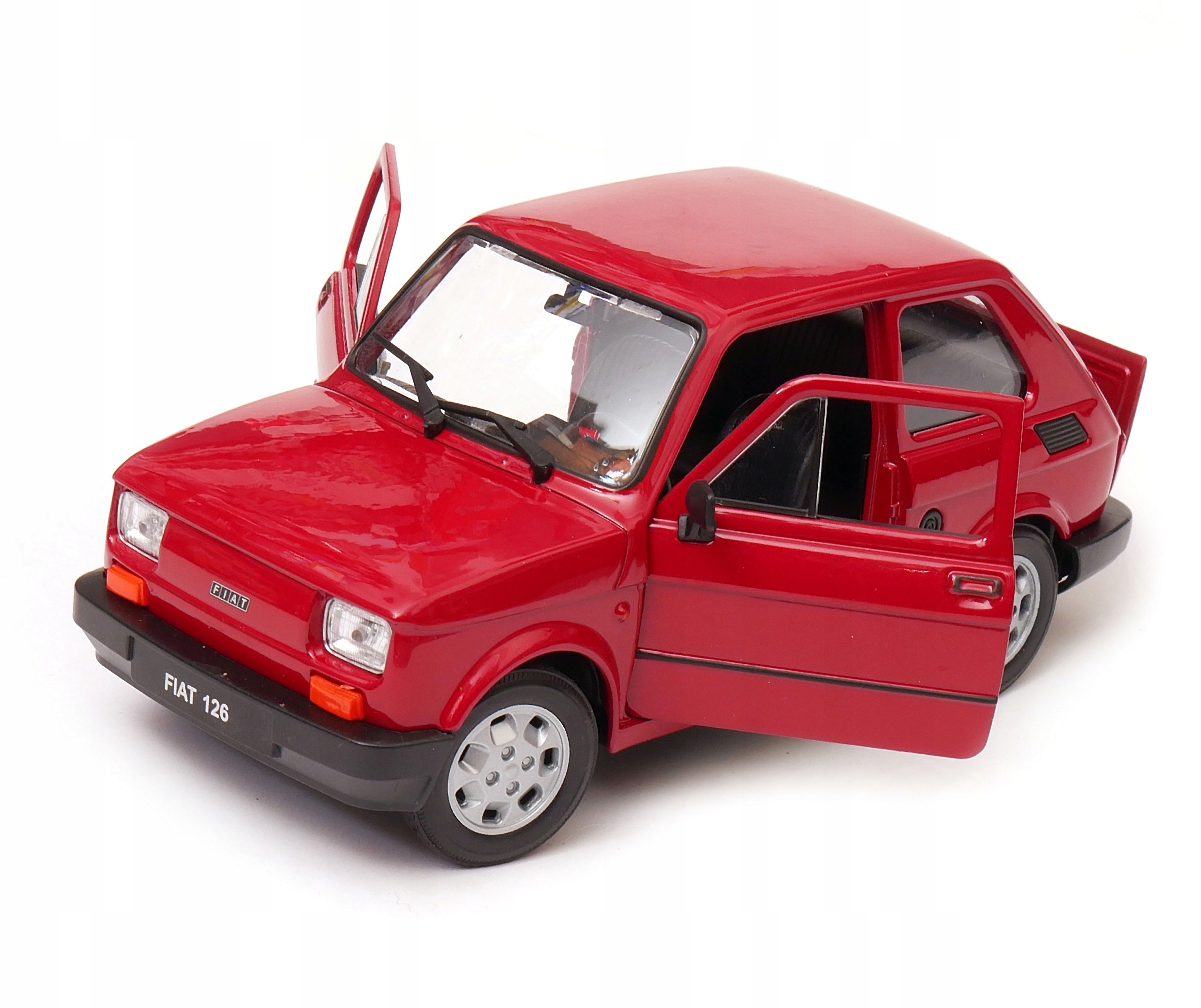 Fiat 126p batole miminko kašlání Prl 1:21 vínová