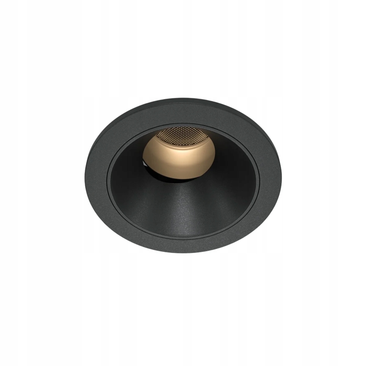 Zapuštěné svítidlo kulaté stropní svítidlo kulaté, moderní, kuželové, černé, Led 6 cm Maytoni