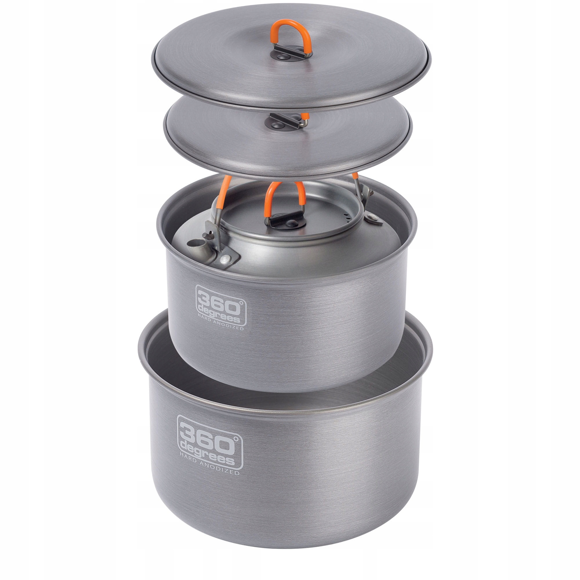 360 Degrees Turistických Hrnců Na Vaření
