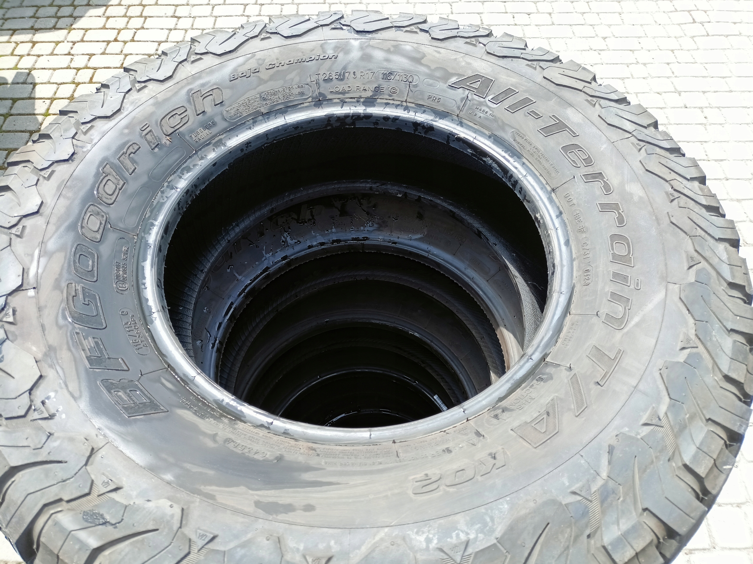 OPONY OPONA BFGOODRICH ALL-TERRAIN T/A K02 LT285/70 R17 116/1130 KOMPLET Marka BFGoodrich