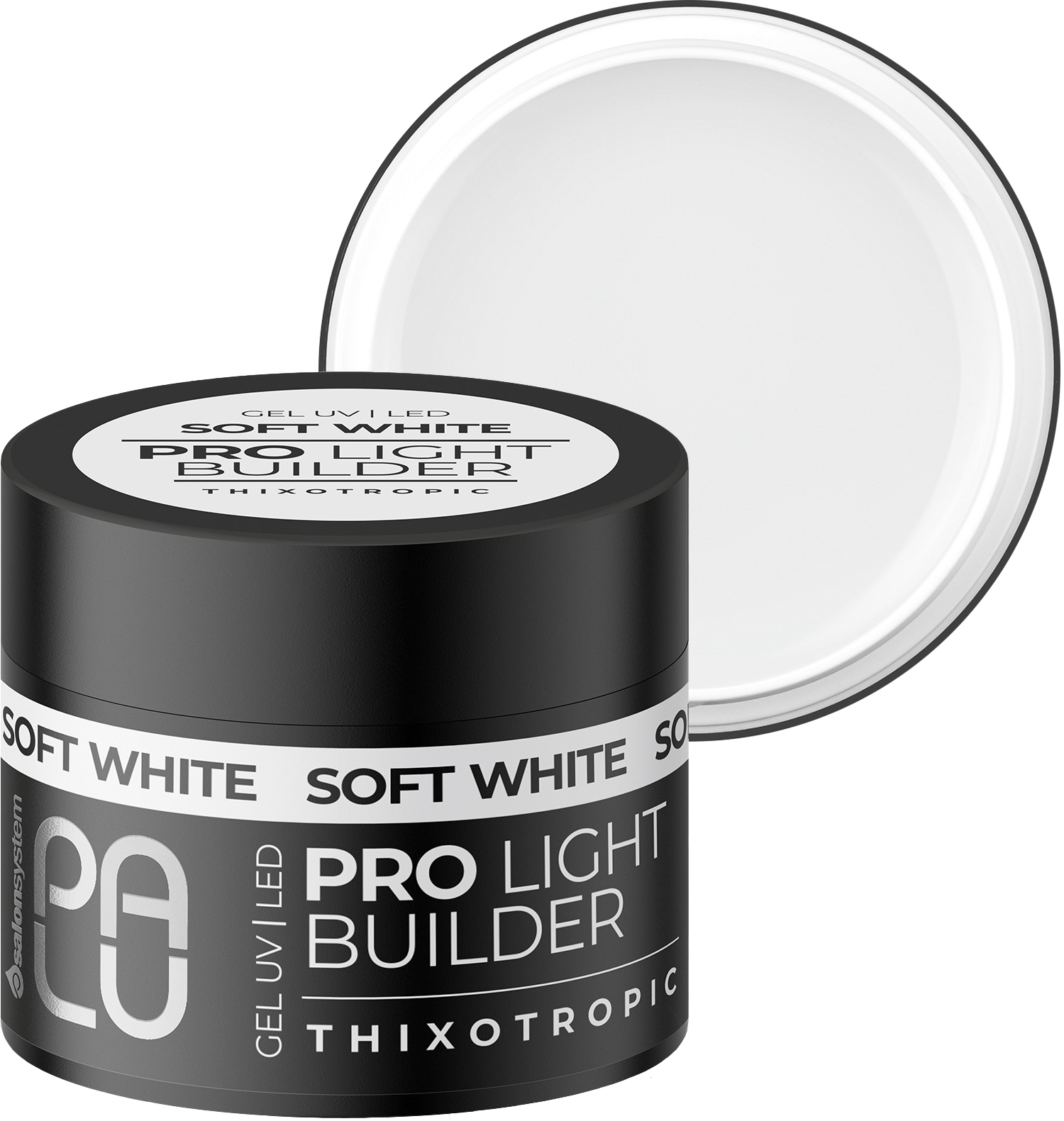 Palu stavební gel Pro Light Builder Soft White 90g 1 ks