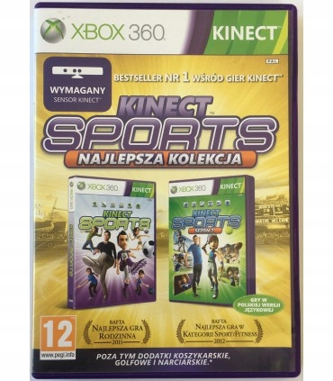 XBOX 360 KINECT SPORTS KOLEKCIA / ŠPORTOVÉ PL / ULTIMATE COLLECTION