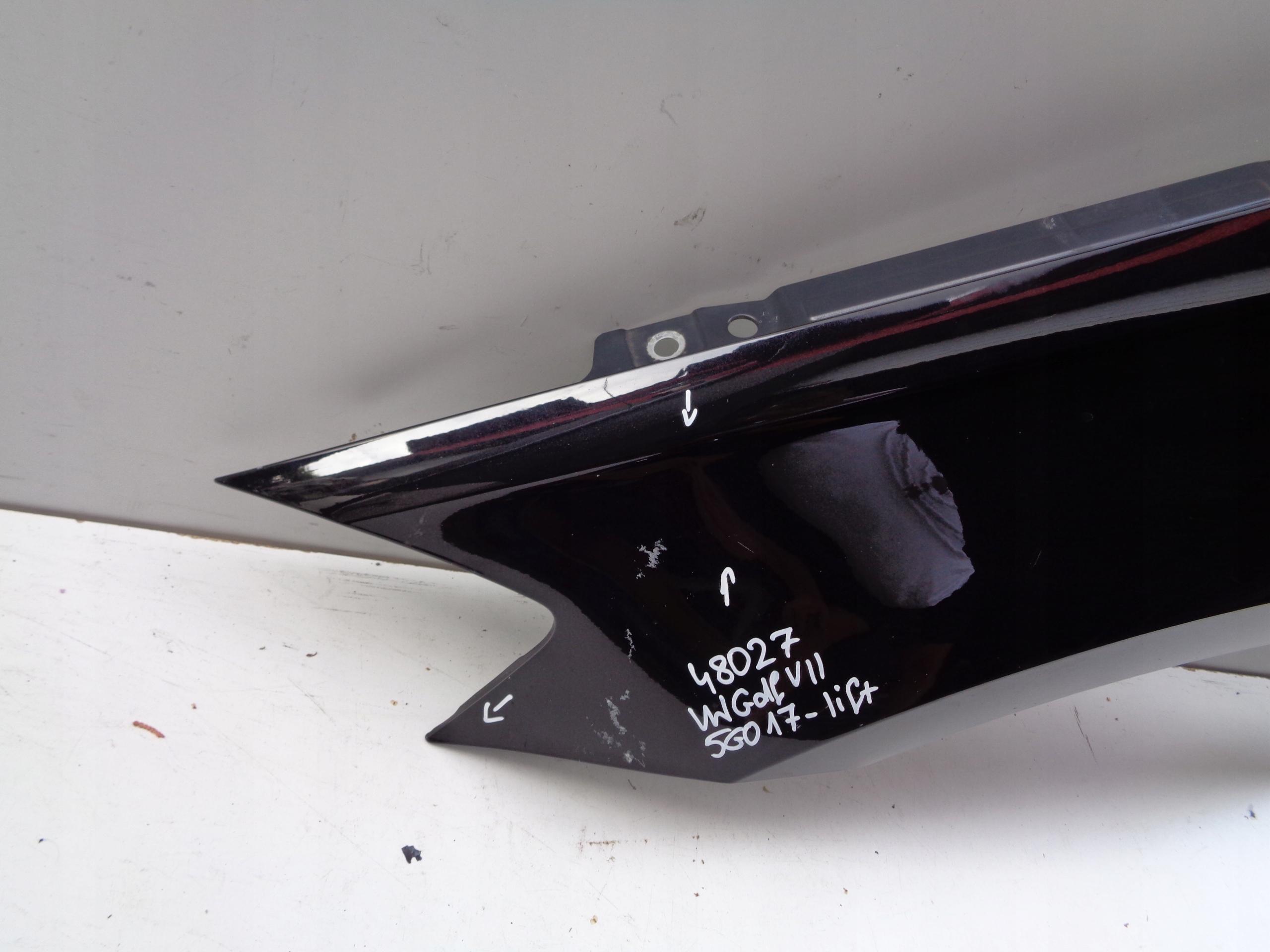 fender left front VW GOLF VII 7 5G 5G0 17- LIFT NR 48027