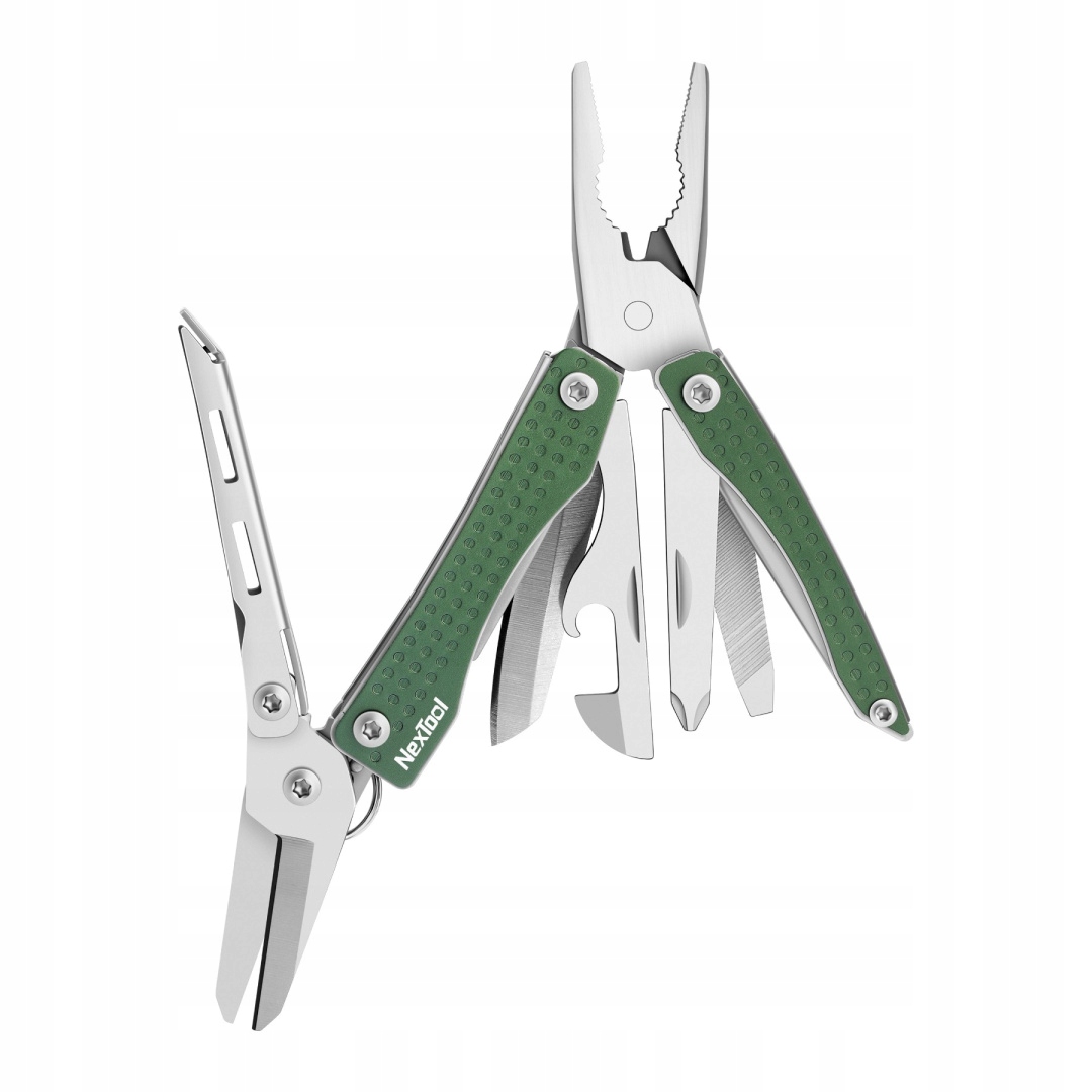 Multitool Nextool Mini Flagship 10 Funkcí Zelený