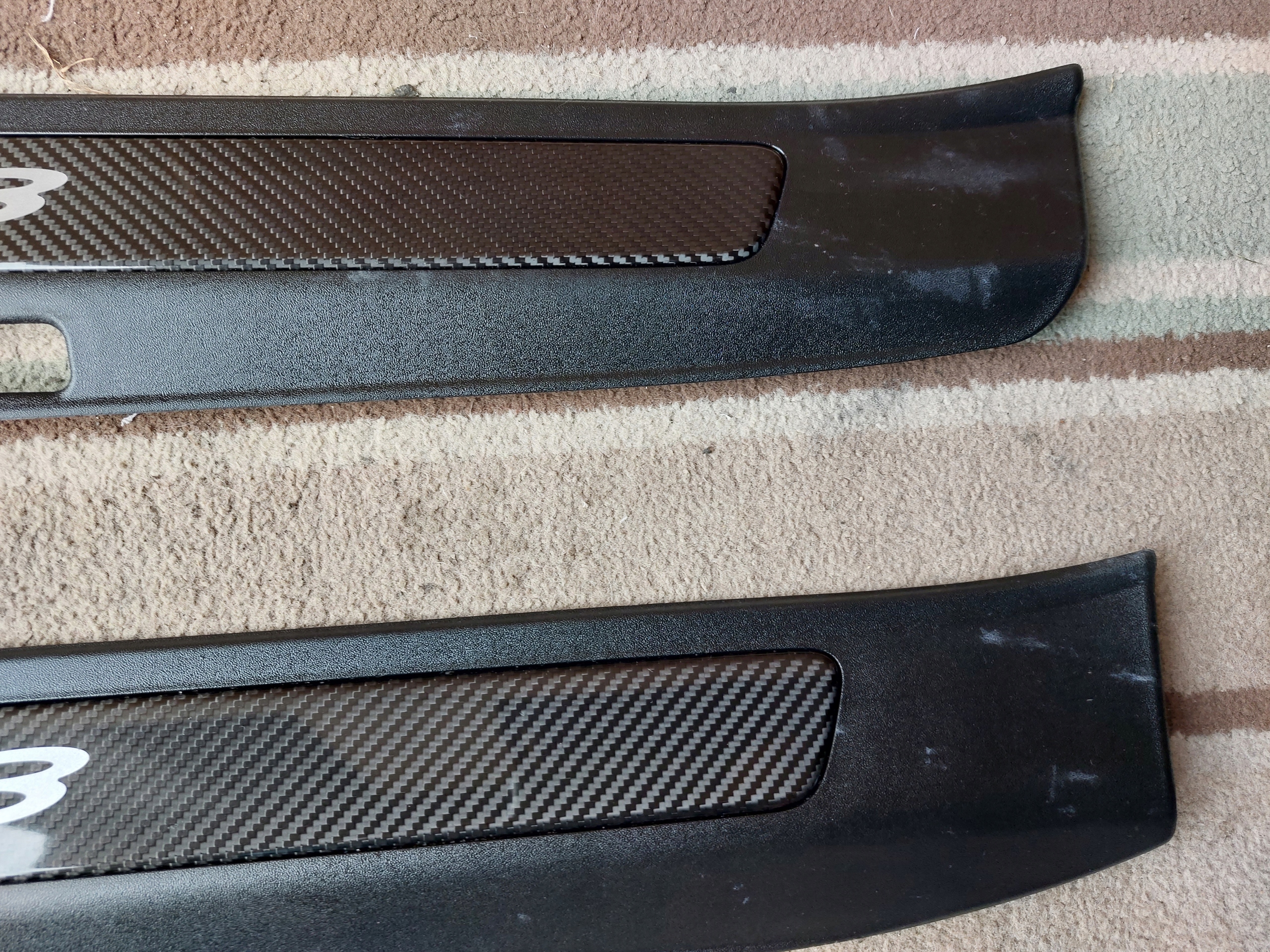 moulding cap threshold PORSCHE 992 GT3 CARBON 22r