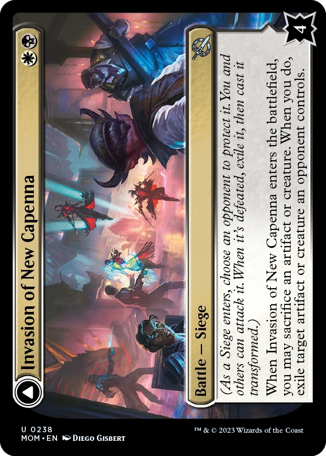 Mtg 2x Invasion of New Capenna Foil (u)