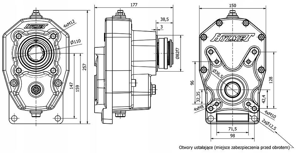 NAJMOCNIEJSZA PRZYSTAWKA 30kW PRZEKŁADNIA WOM Produkt generyczny najmocniejsza przystawka przekładnia wom