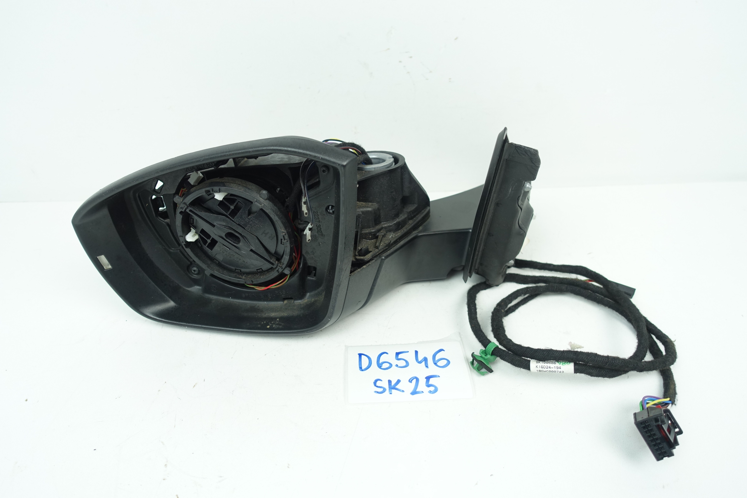 mirror left VW T-ROC 9 PIN 2GA
