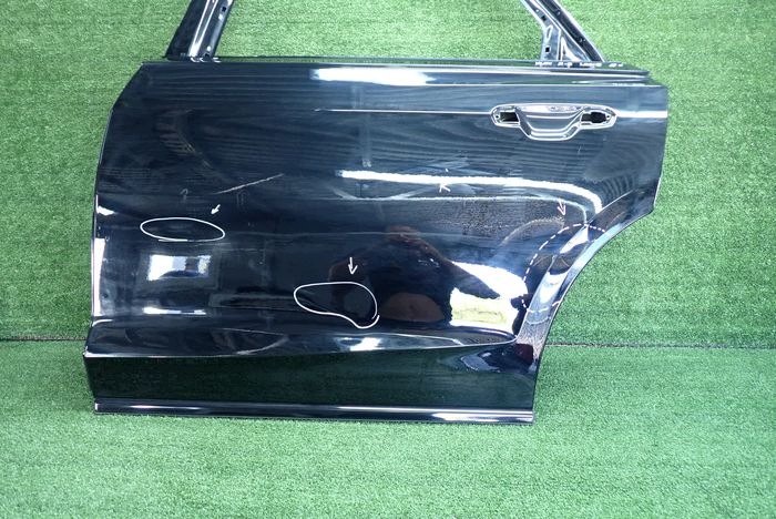 AUDI A8 LONG 18- door left rear. rear part