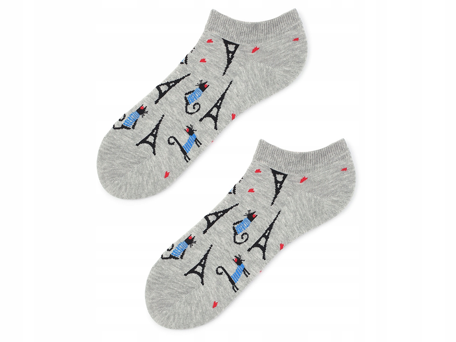 

Stopki damskie w symbole Paryża Footies Paris