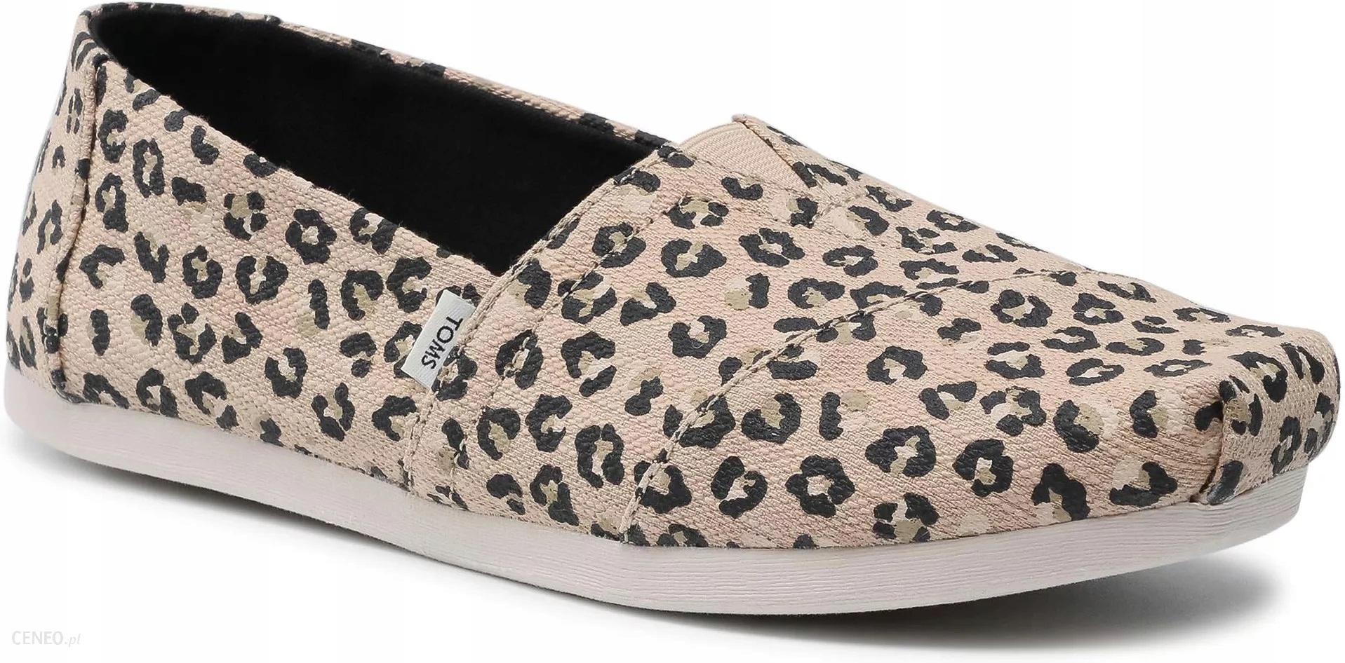Espadrilky balerínky Toms přírodní texturované, velikost 36