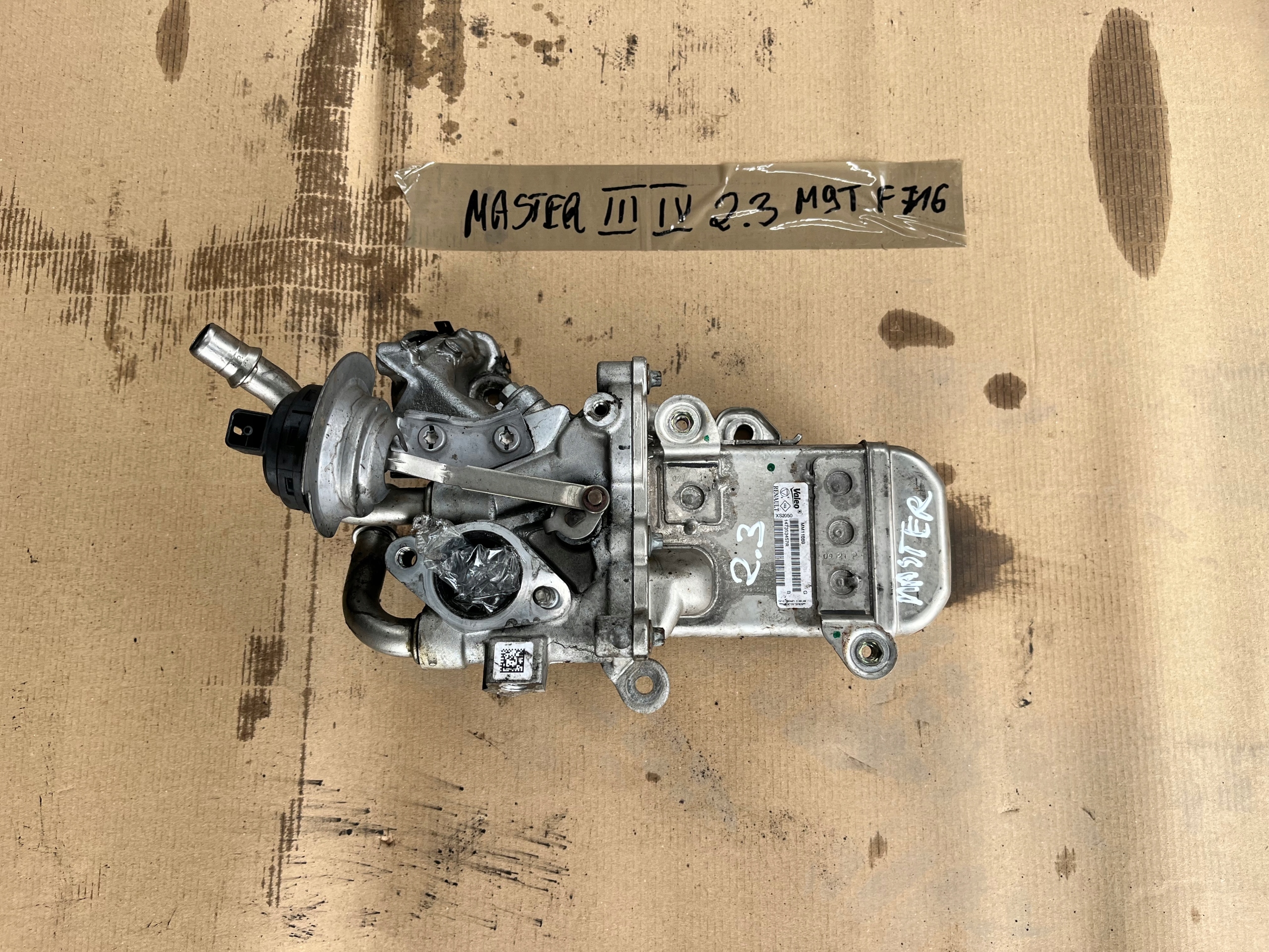 RENAULT MASTER III IV 2.3 CHŁODNICA SPALIN EGR