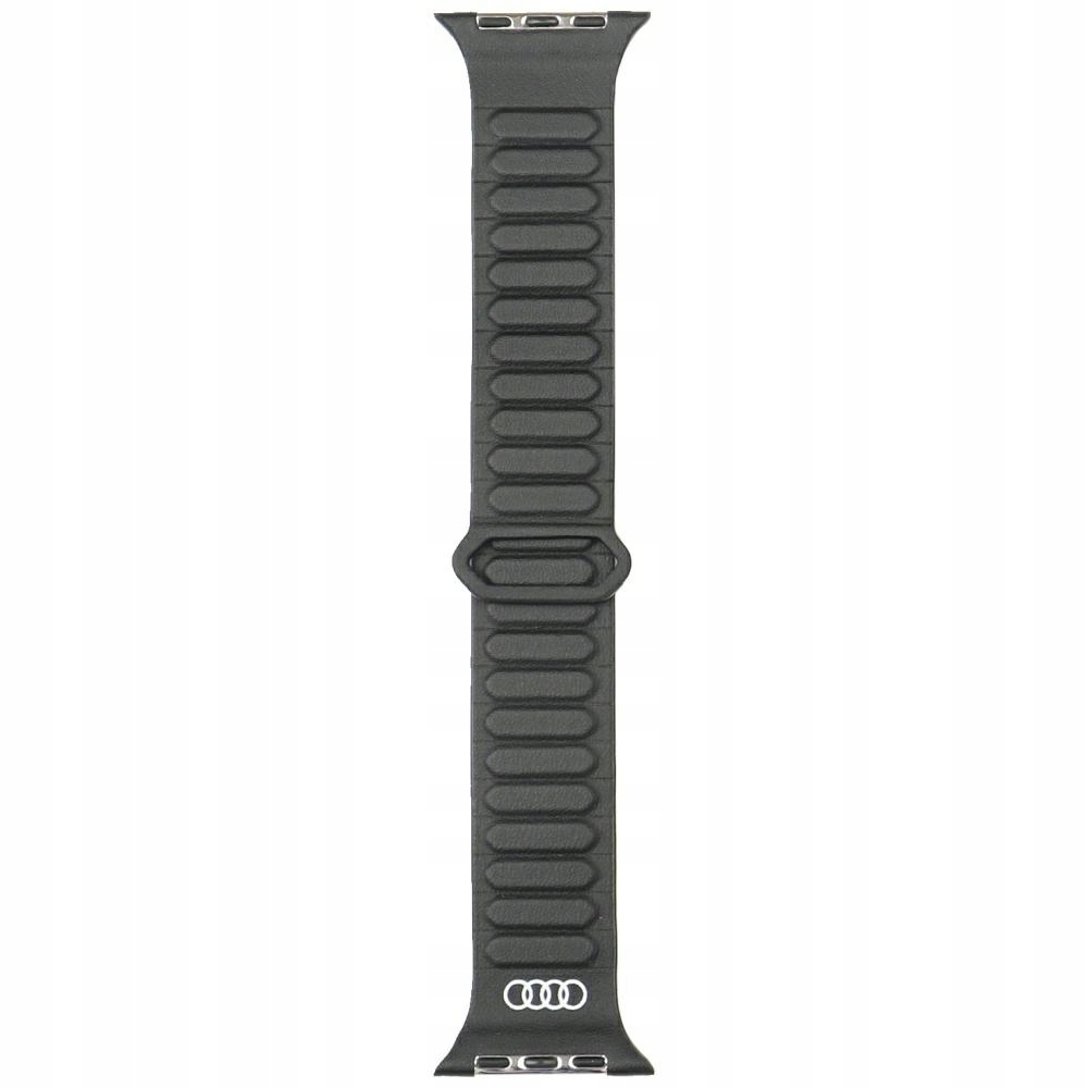 Pásek pro Apple Watch 44 mm Audi Syntetická kůže Černá