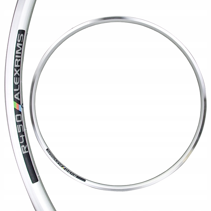 Obręcz AlexRims R450 28" 32H CNC srebrna
