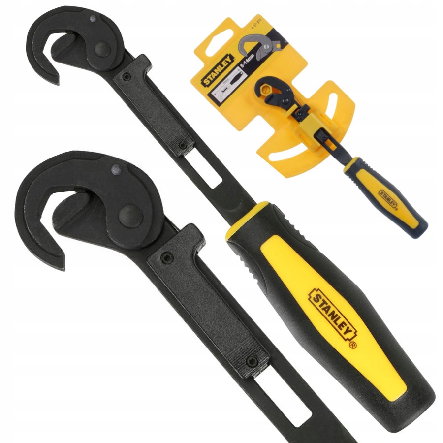 Klucz nastawny do rur 200mm Stanley 87-988 8-14mm hydrauliczny szwedzki