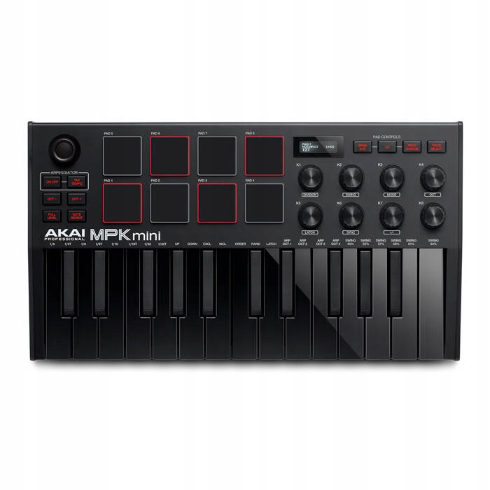 AKAI MPK MINI MK3 BLACK + MPC BEATS + SOFT Kod producenta MPKMINI3B