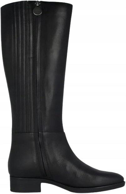 Geox Dámské Klasické Kožené Kozačky 38,5 6AD