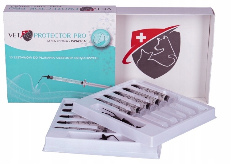 

Vet Protector Pro 10 x 3 ml Jama ustna Dziąsła
