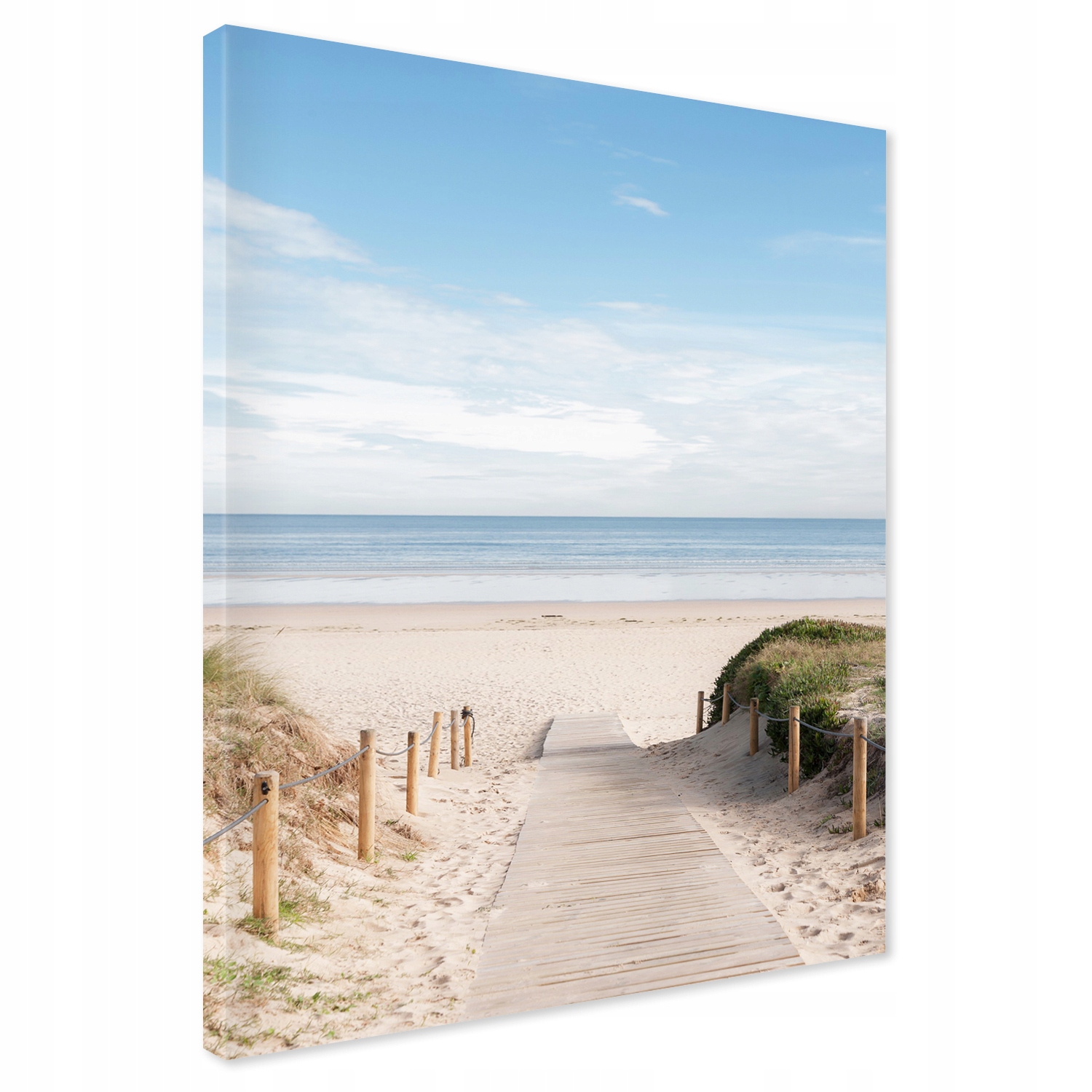 

Obraz na płótnie plaża pomost 50x70