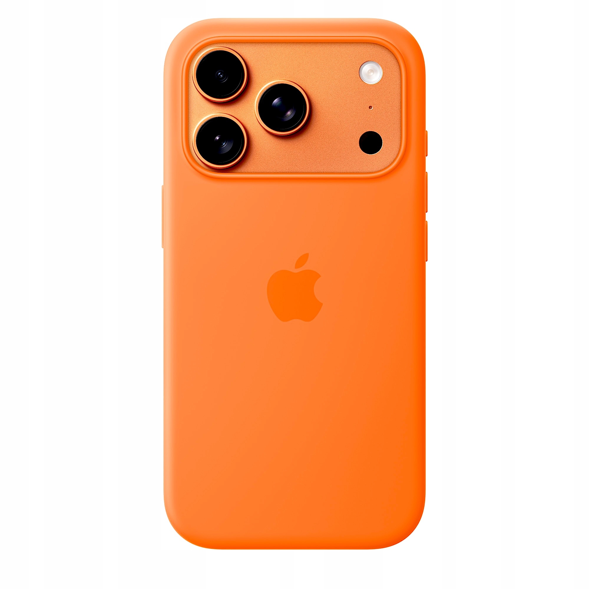 Silikonové pouzdro na iPhone 17 Pro Oranžové Silicone Case Orange