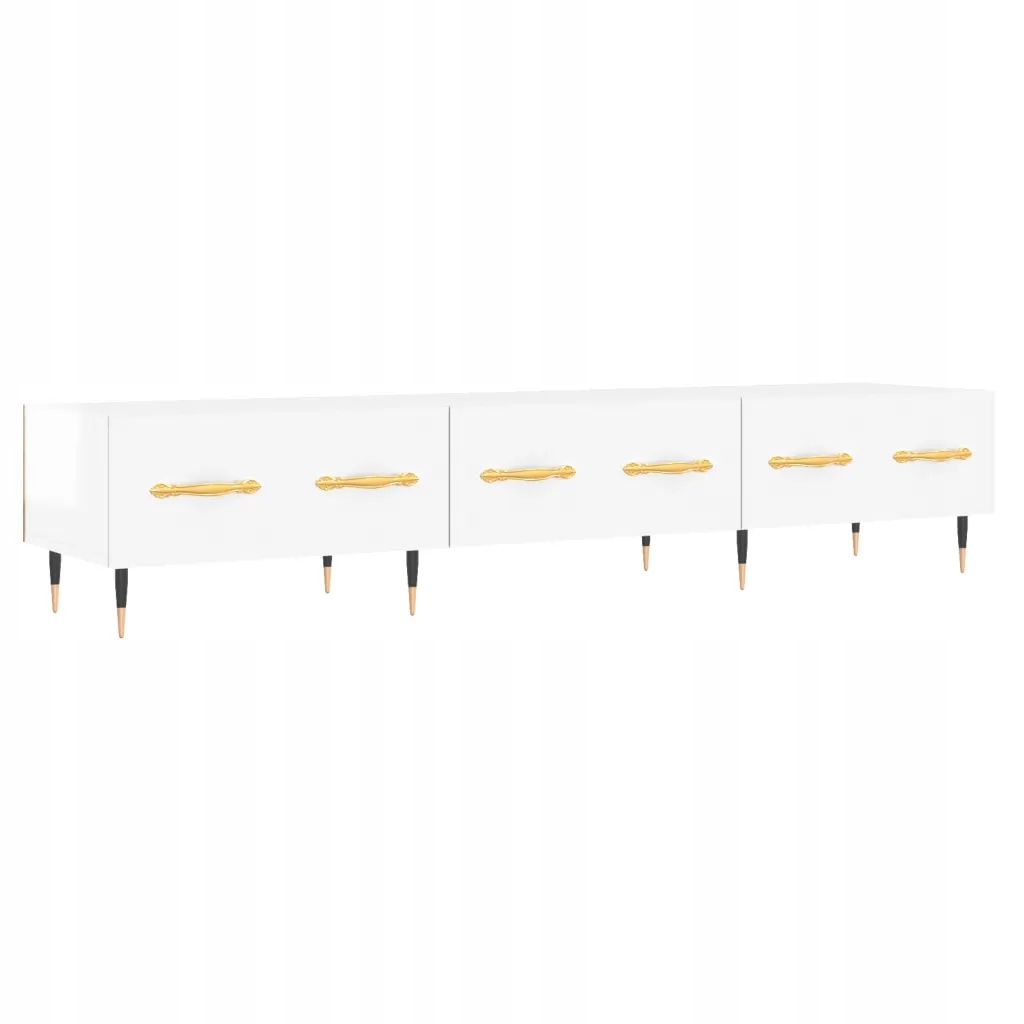 Szafka Tv biała 150x36x30 cm