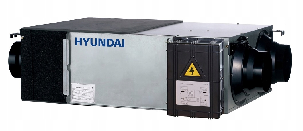 CENTRALA WENTYLACYJNA Z ODZYSKIEM CIEPŁA REKUPERATOR HYUNDAI 800 m3/h Kod producenta HRS-PRO800