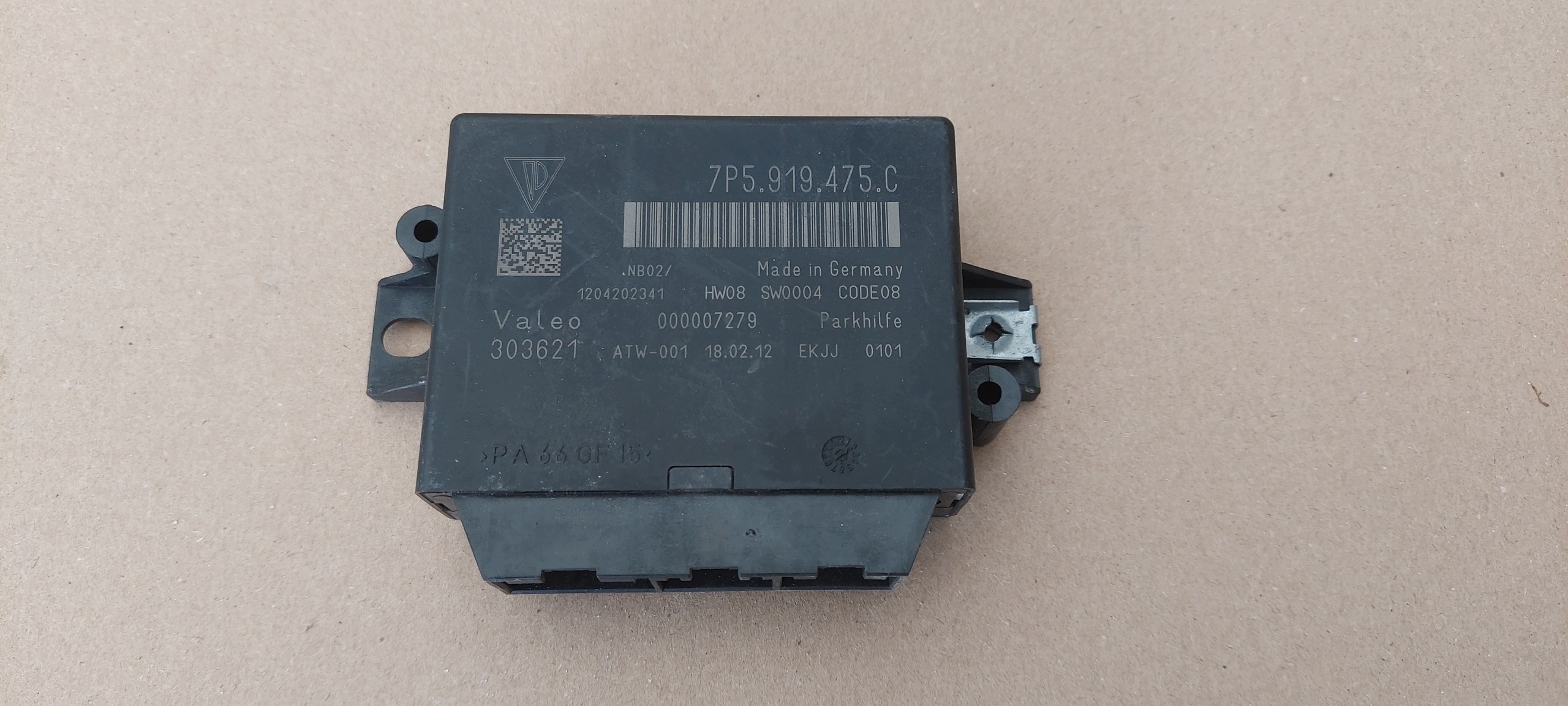 modulo PDC PORSCHE 7P5919475C *K34