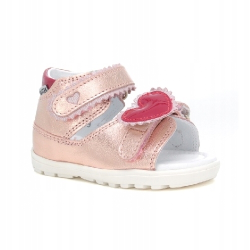 

Sandały Bartek dla dziewcząt różowo-złote r. 24