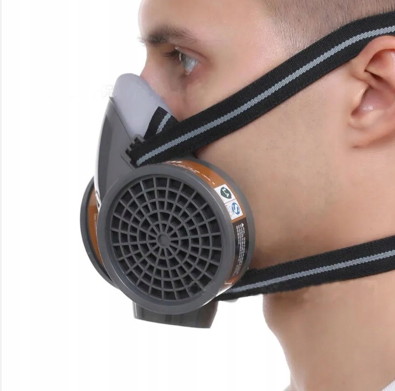 PEŁNOTWARZOWA MASKA 8201 PRZECIWGAZOWA GAZOWA GOGLE OCHRONNE FARBA W SPRAYU EAN (GTIN) 0191491851414