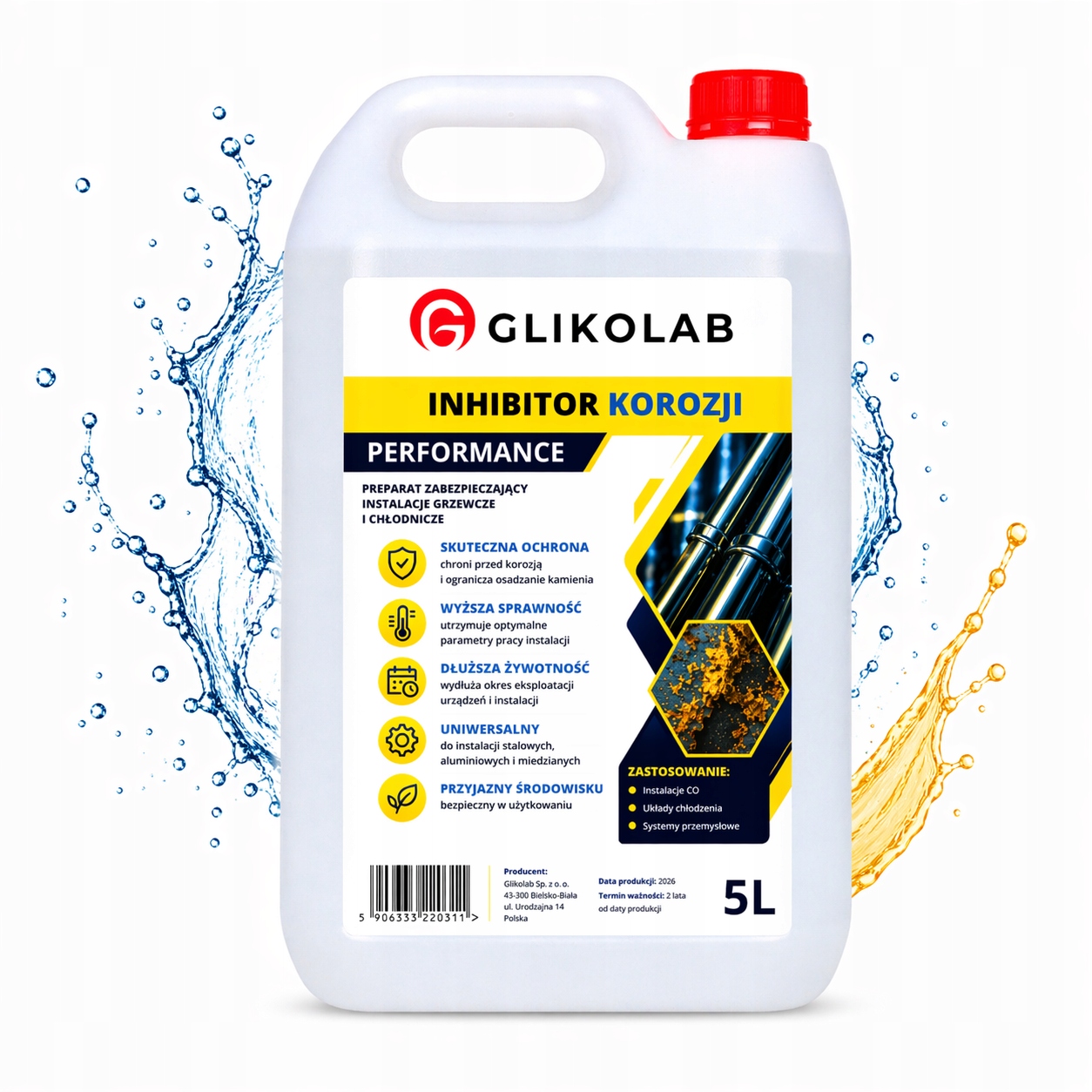 Inhibitor koroze, ochrana topného systému C.o 5L