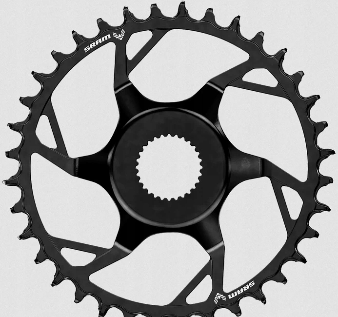 Zębatka Sram T-Type Eagle 12rz 36Z czarny, Alu, DM, do Bosch Gen4
