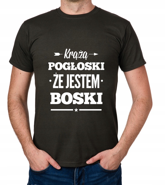 

koszulka Krążą Pogłoski Że Jestem Boski prezent