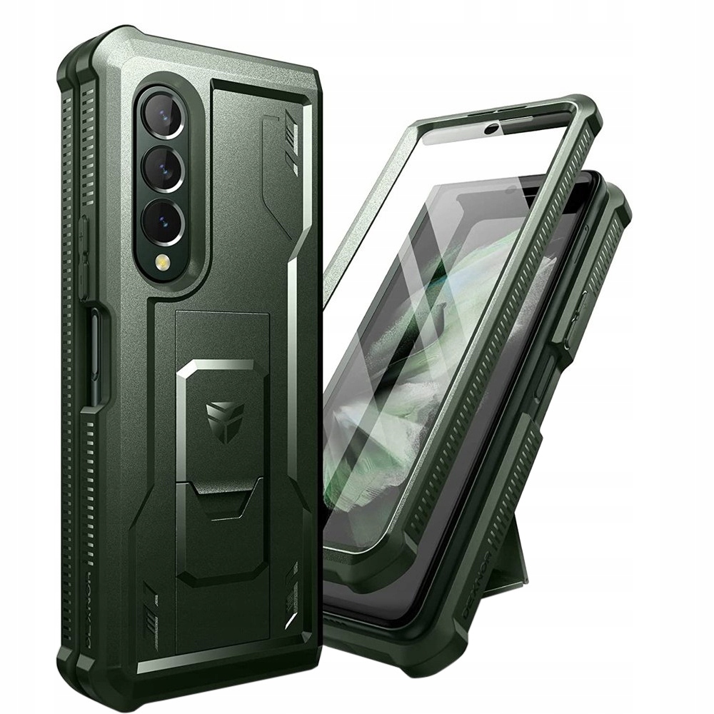 Armored Pouzdro pro Samsung Galaxy Z Fold 3, pouzdro Dexnor Shielder Kickstand