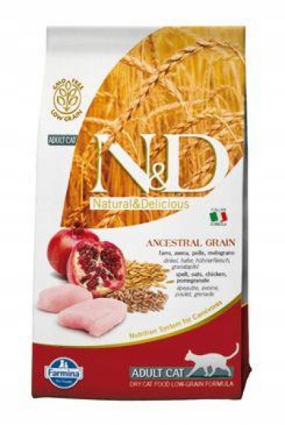 N&d Lg Cat Adult Chicken & Pomegranate 5kg