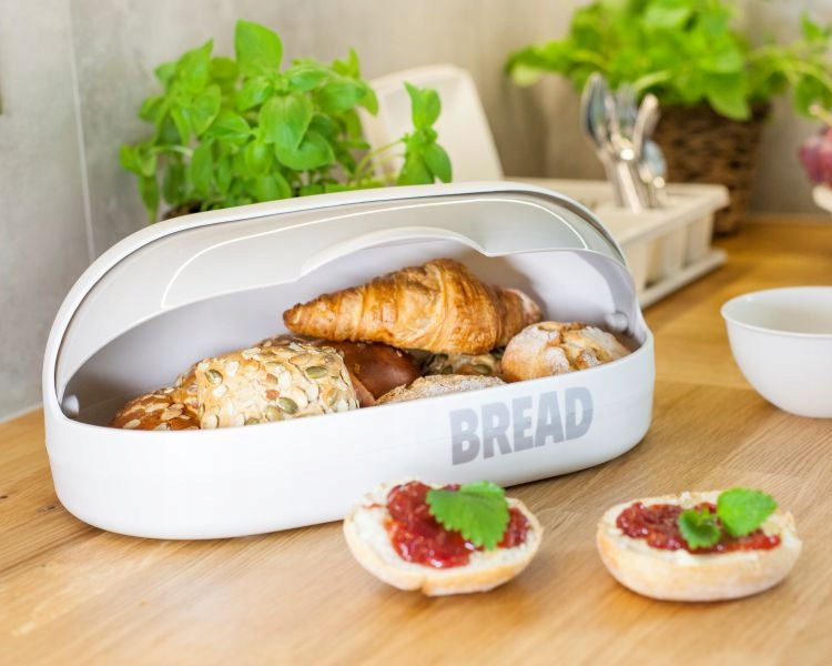 CHLEBAK POJEMNIK NA CHLEB PLASTIKOWY BEŻOWY MOLLY Rodzaj jednoczęściowy