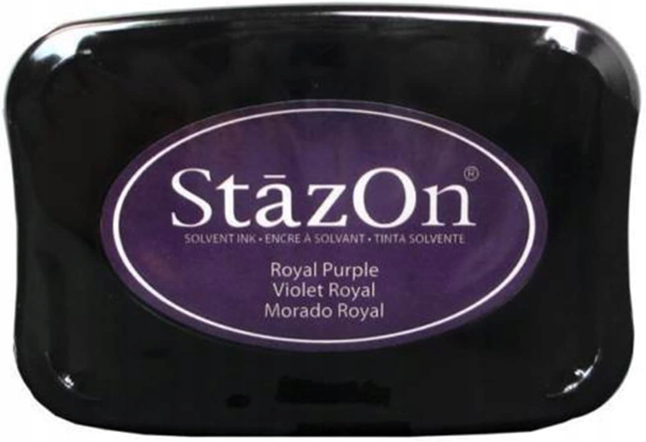 Tsukineko Stanz-On purpurový inkoust 10x7 cm 15 ml