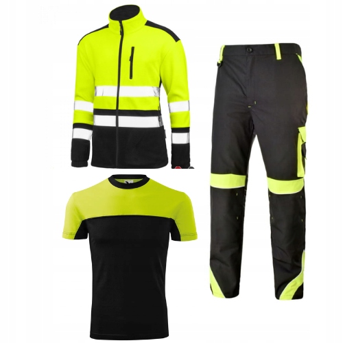 

Ubranie Robocze Ochronne Ostrzegawcze Spodnie 58