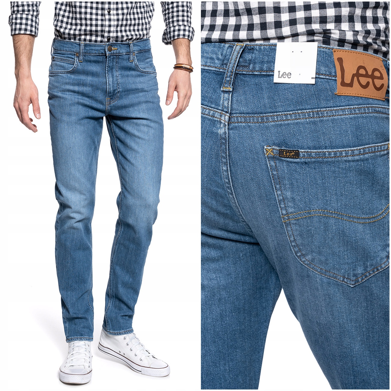 

Lee Austin Męskie Spodnie Jeansowe W34 L30