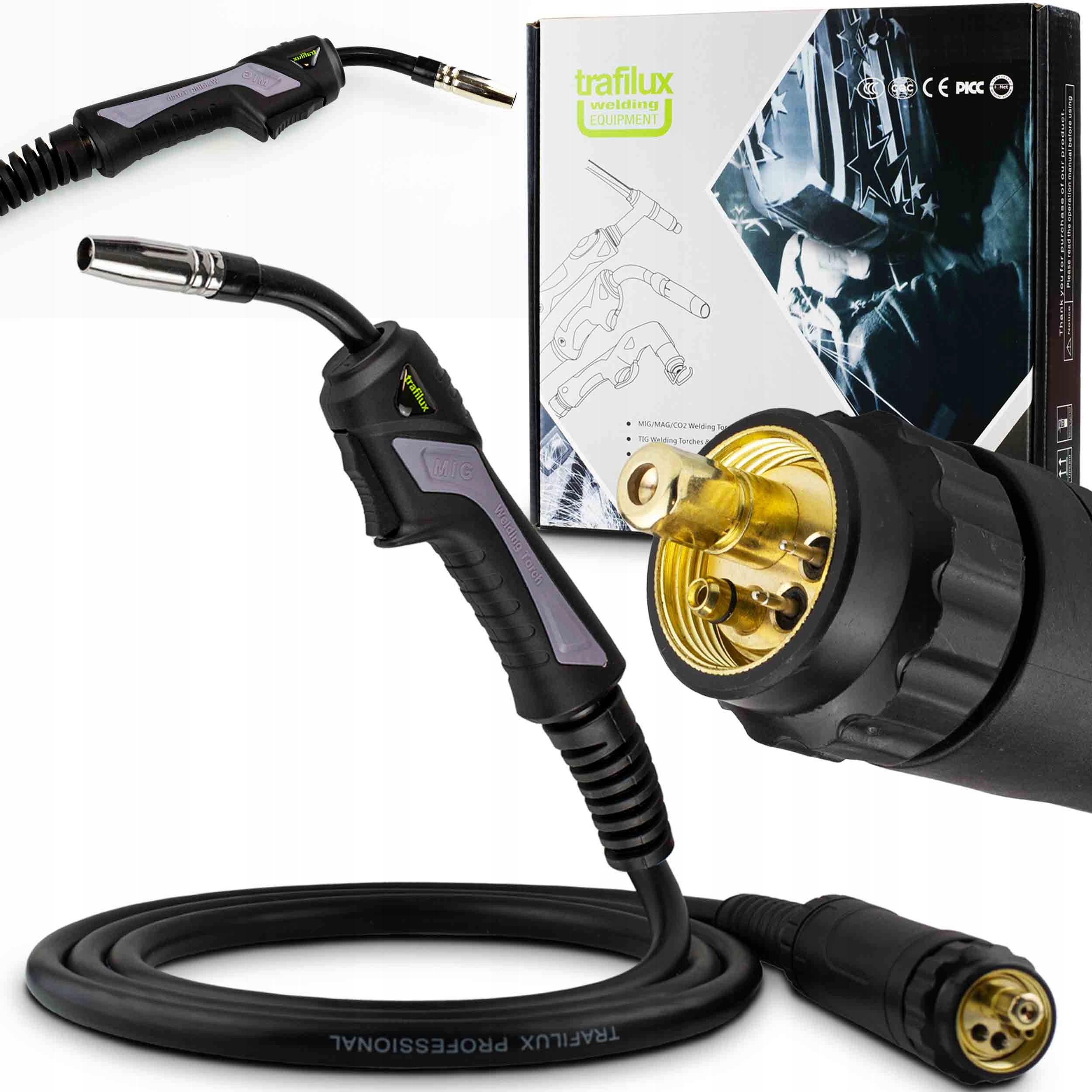 Uchwyt Do Migomatu MB-15 4M Euro 100% Miedź bester Lincoln kemppi Trafimet