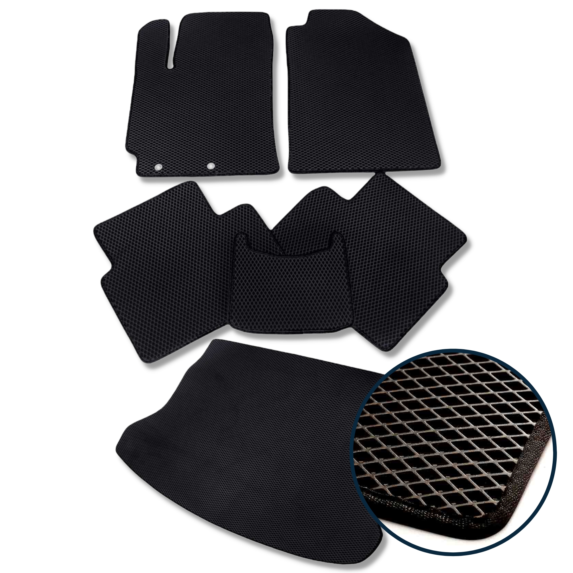 6× EVA килимки BMW серія 2 Active Tourer F45 мінівен (2014 - 2022) RayStop