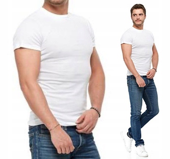 

Koszulka Męska Bawełniana T-Shirt Moraj XXL