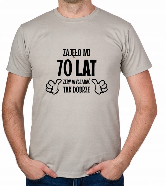 

koszulka Prezent Na 70 Urodziny Lat prezent